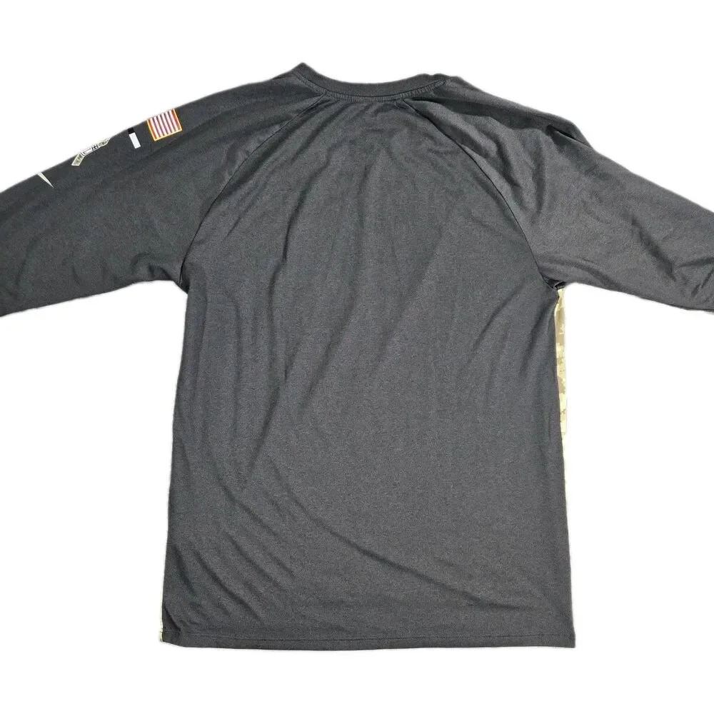 Mens Nike DriFit Las Vegas Raiders Shirt Salute To Service Digital Camo Medium